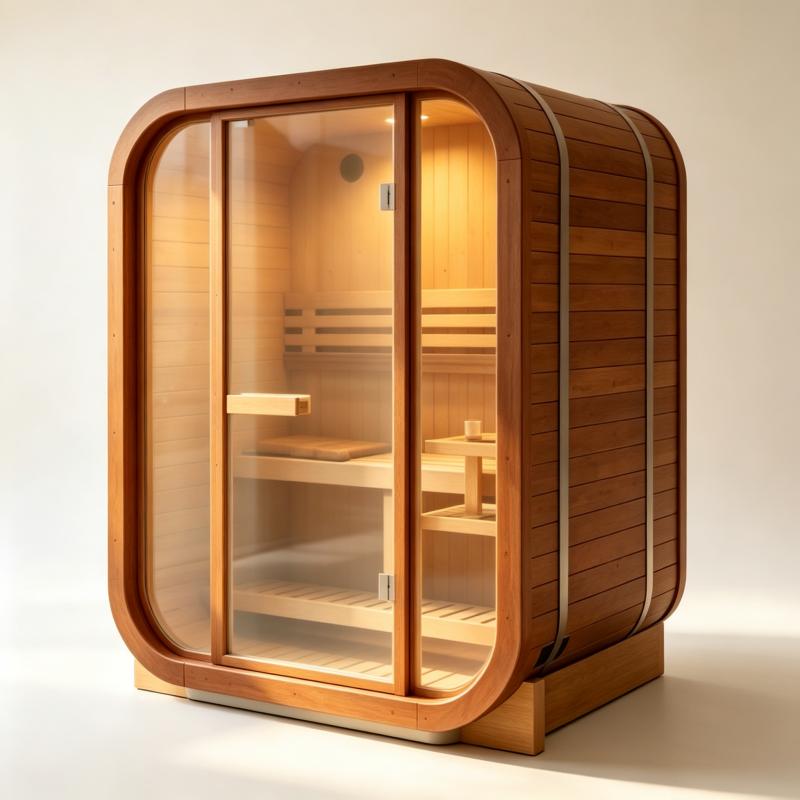 Spa Wellness Gym - Wykonana na zamówienie, luksusowa sauna z