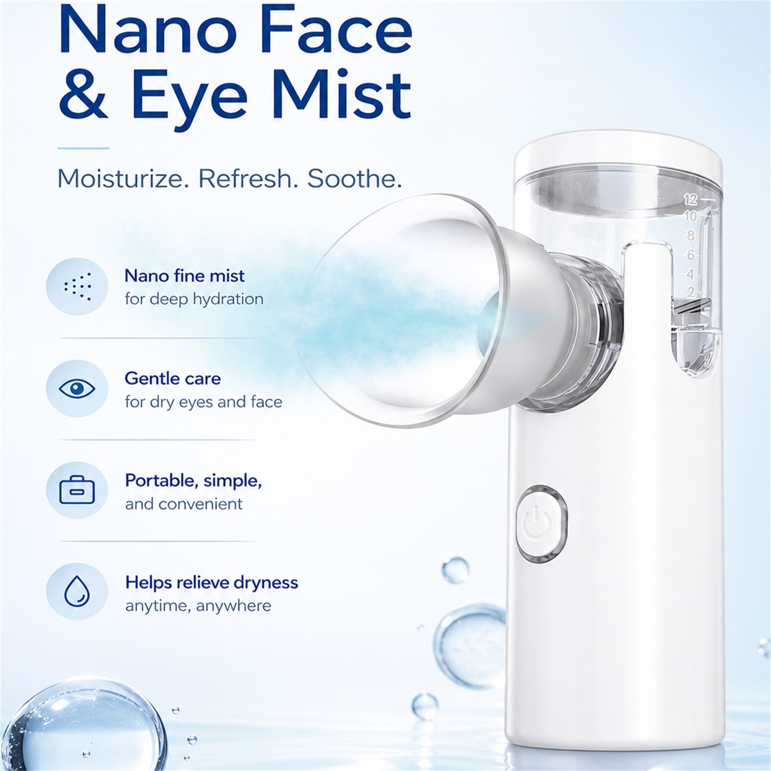 Nano Spray – urządzenie do mas – Face Steamer recenzja i cena