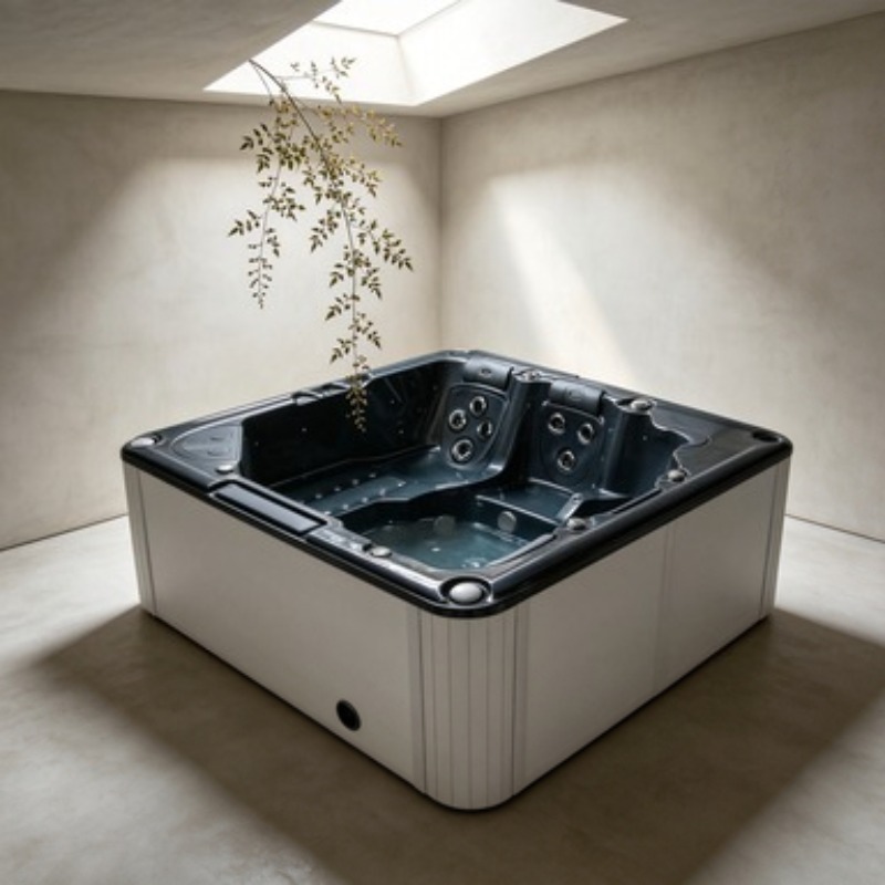 Wanna z hydromasażem Akrylowa  – Hot Tub recenzja i cena