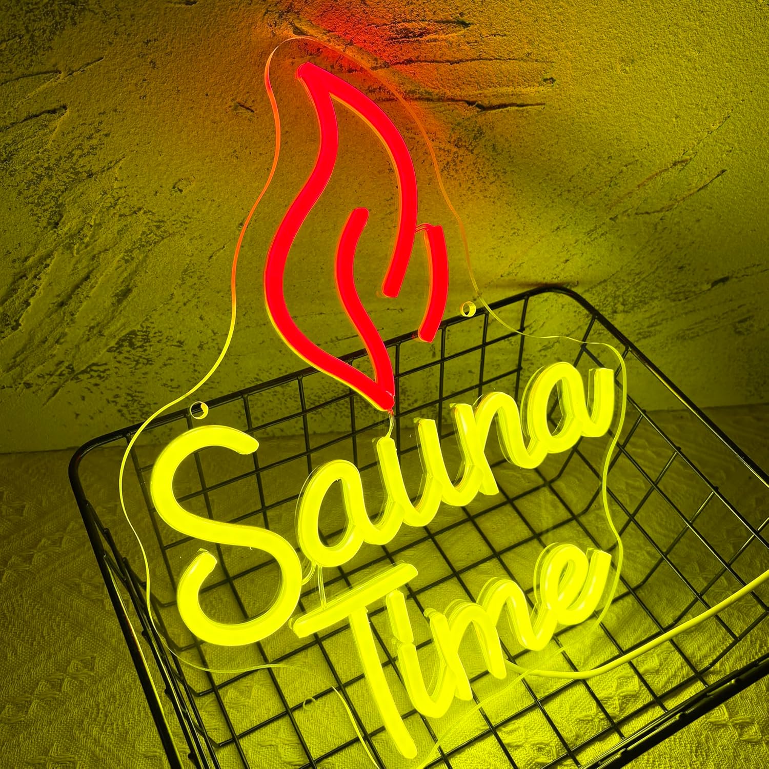 Neonowy Znak Sauna Time, Neono – Spa Wellness Gym recenzja i cena